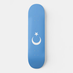 Uyghur Flag of East Turkistan (Uyghuristan) Skateboard