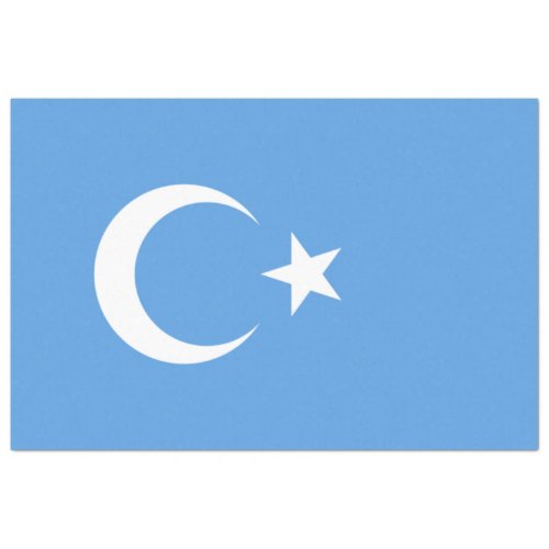 Uyghur Flag of East Turkistan Uyghuristan Tissue Paper