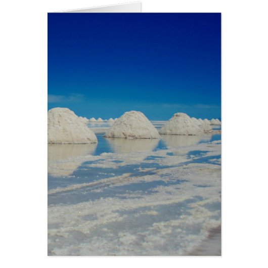 uyuni salt pyramids cards (Front)