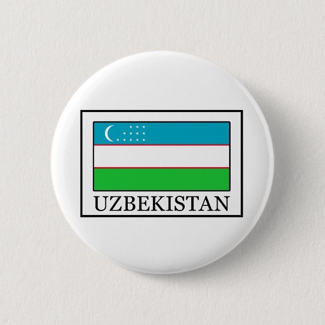 Uzbekistan button (Front)