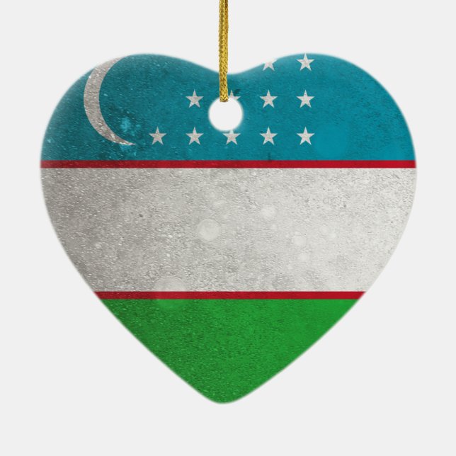 Uzbekistan Ceramic Ornament (Back)