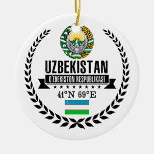 Uzbekistan Ceramic Ornament