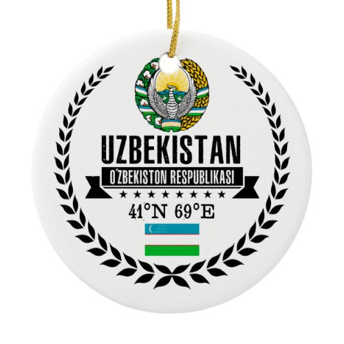Uzbekistan Ceramic Ornament