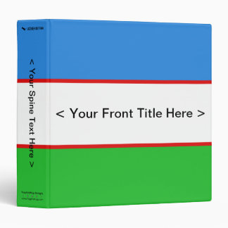 Uzbekistan Flag Binder