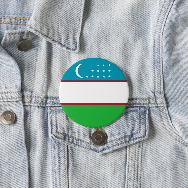 Uzbekistan flag button (In Situ)
