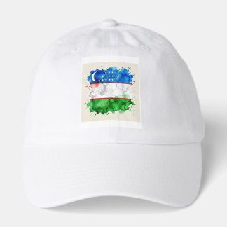 Uzbekistan Flag | Official Uzbek Emblem & Patrioti Hat
