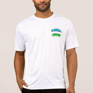 Uzbekistan flag T-Shirt