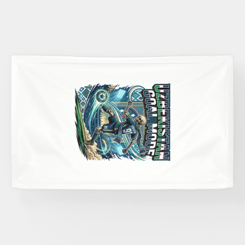 Uzbekistan Goal Mode Skeleton Striker Nations Stre Banner