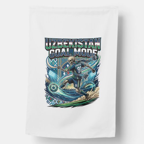 Uzbekistan Goal Mode Skeleton Striker Nations Stre House Flag