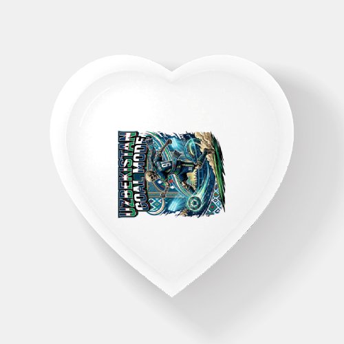 Uzbekistan Goal Mode Skeleton Striker Nations Stre Paperweight