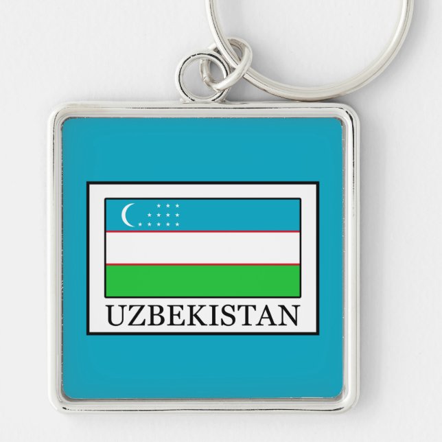 Uzbekistan Keychain (Front)
