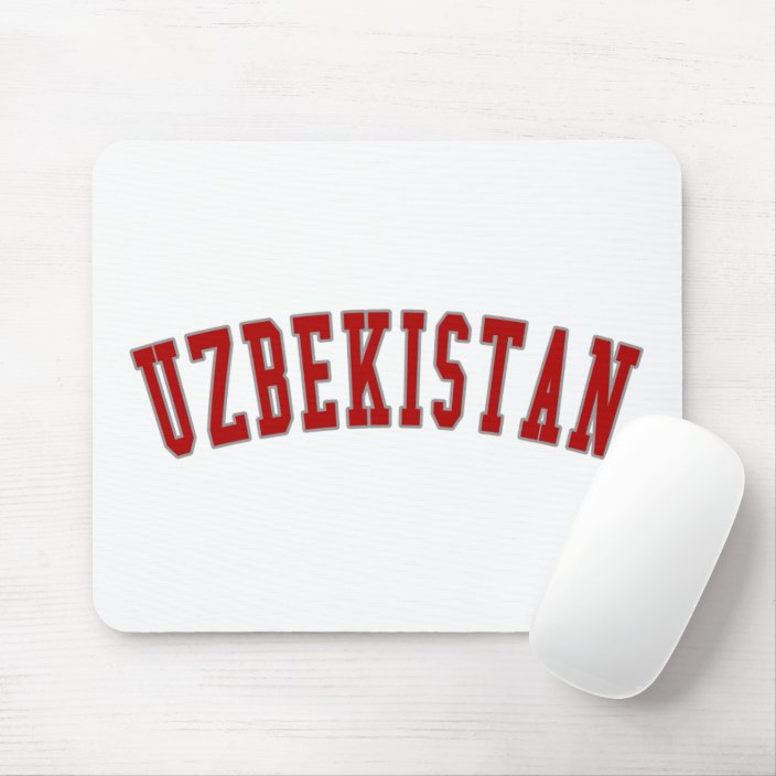 Uzbekistan Mouse Pad
