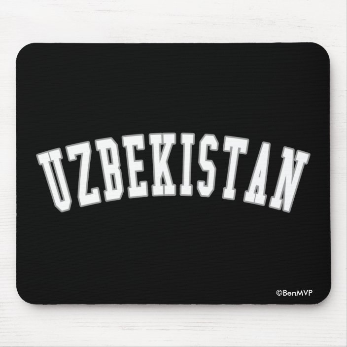 Uzbekistan Mousepad