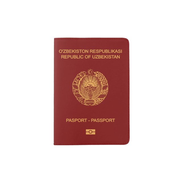 Uzbekistan Passport Cover Design (Front)