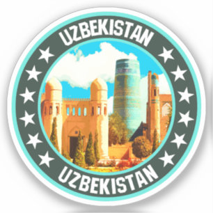 Uzbekistan sticker