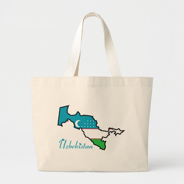 Uzbekistan Tote Bag (Front)