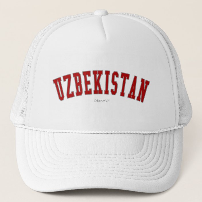 Uzbekistan Trucker Hat