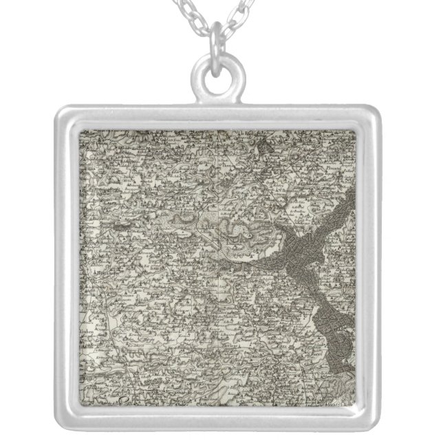 Uzel Silver Plated Necklace (Front)