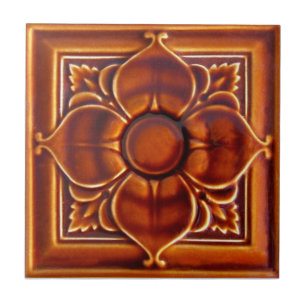 V0005 Victorian Antique Reproduction Ceramic Tile