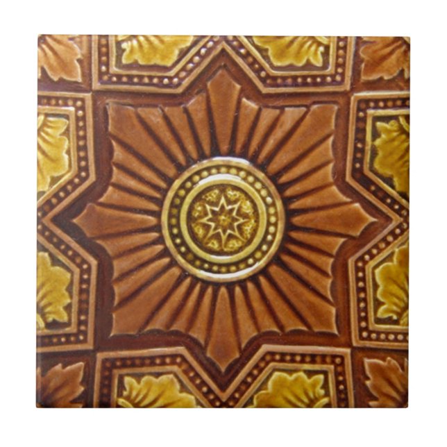 V0017 Victorian Antique Reproduction Ceramic Tile (Front)