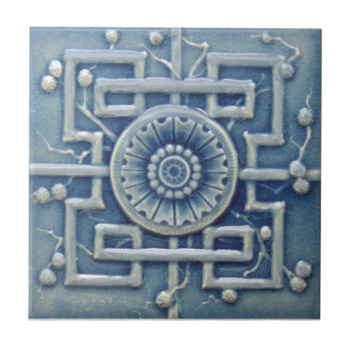 V0029 Victorian Antique Reproduction Ceramic Tile