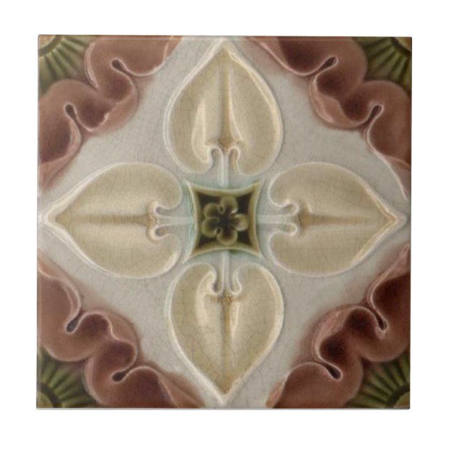 V0034 Victorian Antique Reproduction Ceramic Tile (Front)