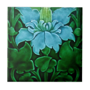 V0061 Victorian Antique Reproduction Ceramic Tile