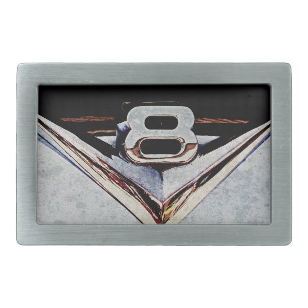 v8 belt buckle