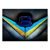 V8 Hotrod Hood Emblem (Front Horizontal)