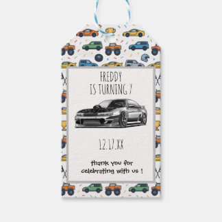 V8 Swapped Nissan Silvia S14 Kouki JDM Performance Gift Tags