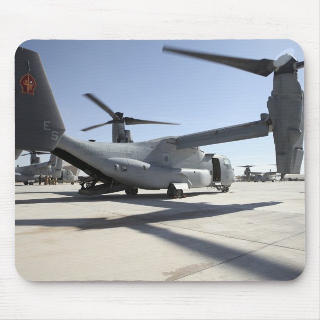 V-22 Osprey tiltrotor aircraft 2 Mouse Pad (Front)