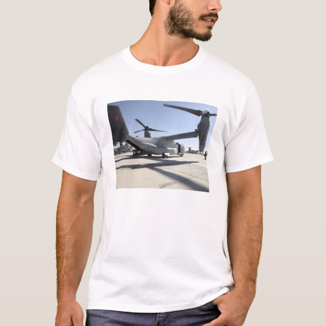 V-22 Osprey tiltrotor aircraft 2 T-Shirt (Front)