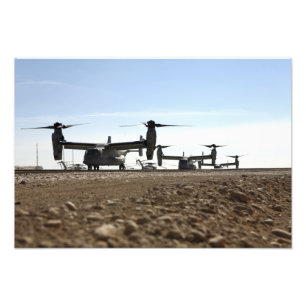 V-22 Osprey tiltrotor aircraft Photo Print