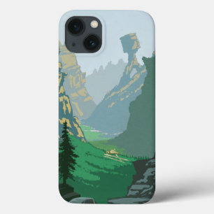 V-6 Valley Illustration iPhone 13 Case