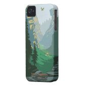 V-6 Valley Illustration Case-Mate iPhone Case (Back Left)