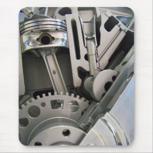 V 8 Cutaway Mouse Pad