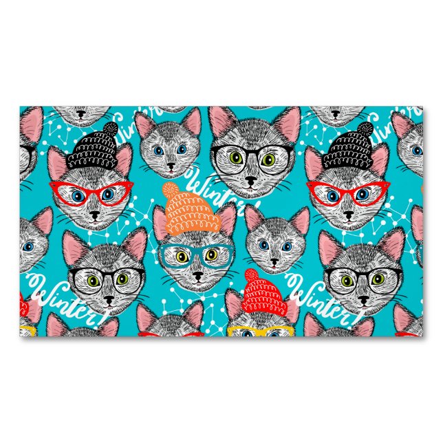 v business card magnet (Front)