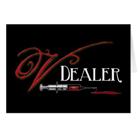V Dealer - Vampire Blood Cards (Front Horizontal)