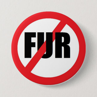 V-fur Pinback Button
