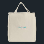 V*gan Custom Embroidered Bag<br><div class="desc">V*gan</div>