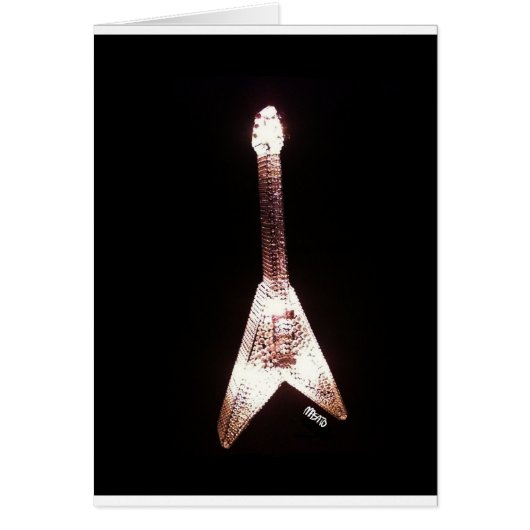 V Guitar Card (Front)