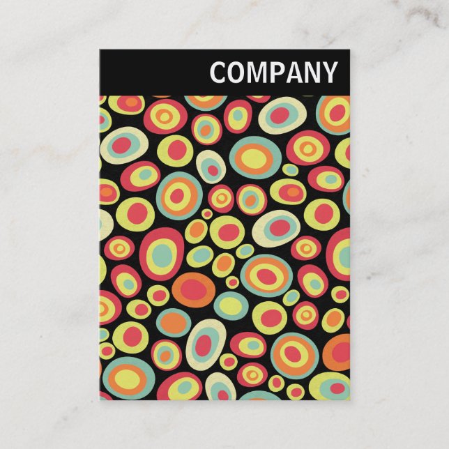 V Header - Abstract 220213 Business Card (Front)