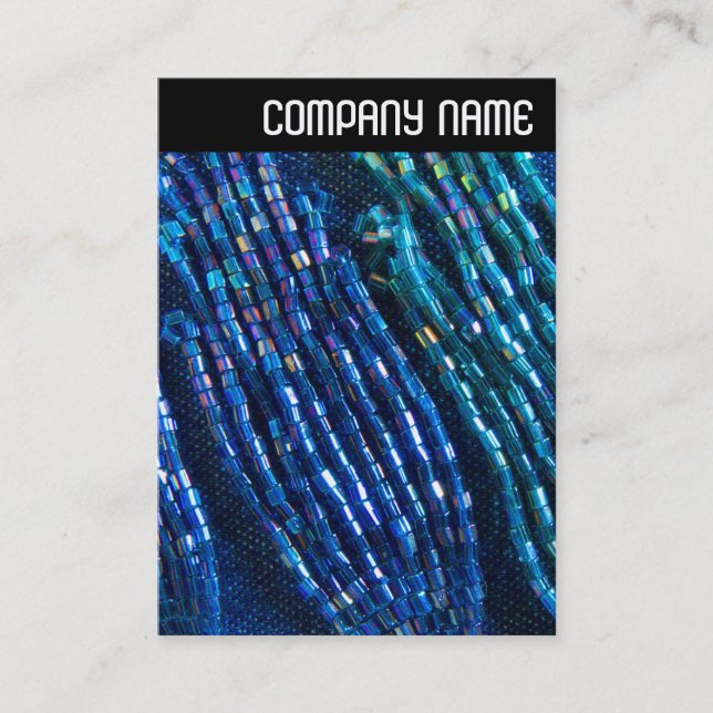 V Header - Bead Braids Business Card (Front)