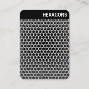 V Header - Honeycomb Business Card