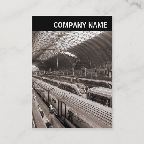 V Header _ Photo _ Paddington Station London Business Card