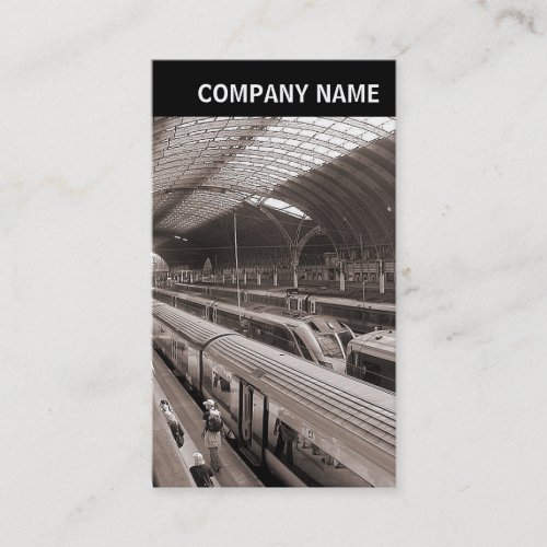 V Header _ Photo _ Paddington Station London Business Card