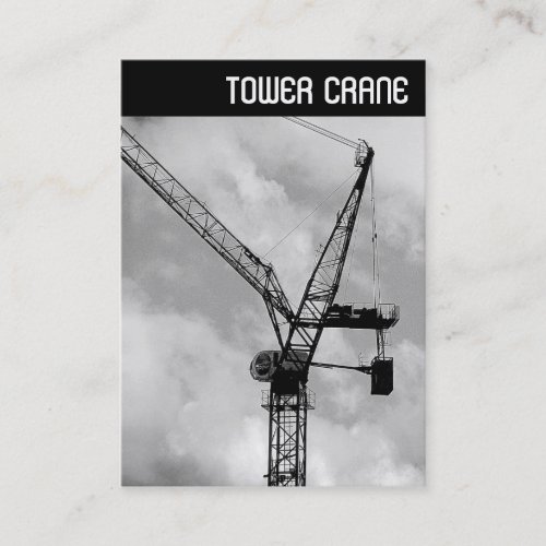 V Header _ TOWER CRANE Business Card