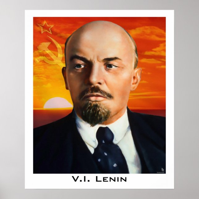 V.I. Lenin Poster (Front)