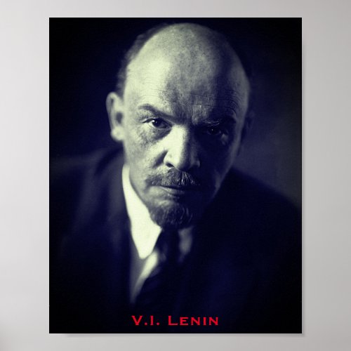 VI Lenin _ Soviet Union Boss _ CCCP Poster