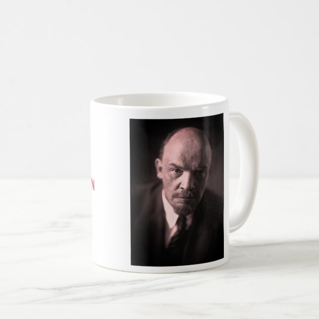 V.I. Lenin - Soviet Union Boss - USSR Coffee Mug (Front Right)